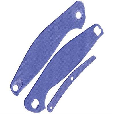 Real Steel E771 G10 Handle Set Blue RS1124BL