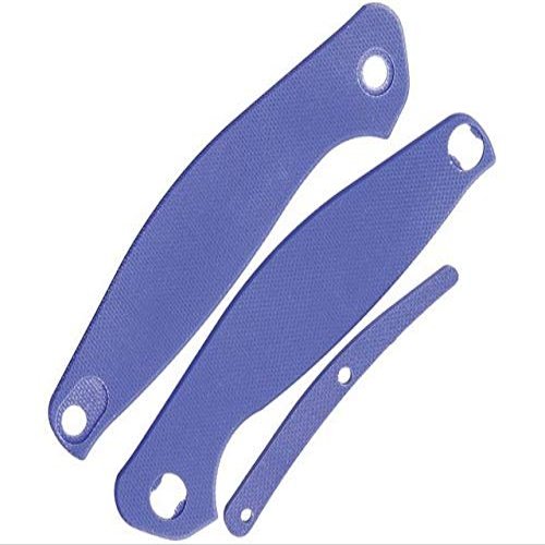 Real Steel E771 G10 Handle Set Blue RS1124BL