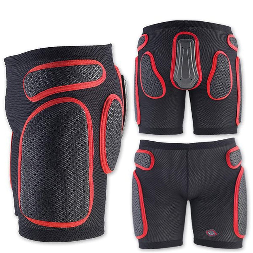 UFO PLAST SK09179 Made in Italy Soft Padded Shorts/Size: XXL/Color: B/R
