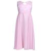 FEESHOW Big Girls Floral Lace Dress Junior Bridesmaid Formal Wedding Party Ball Prom Long Gowns Pink 6 view 1