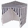 Impact Canopy 4' x 4' Portable Dressing Room, Pop Up Portable Changing Room, Navy Blue / White view 1