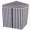 Impact Canopy 4' x 4' Portable Dressing Room, Pop Up Portable Changing Room, Navy Blue / White view 4