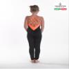 Sagester # 625 / Italy Hand-Made/Figure Ice Skating Bodysuit/SW/III Orange view 3