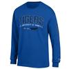 NCAA Champion Men's Fair Catch Long Sleeve T-Shirt, Memphis Tigers (Royal Blue), Small view 1