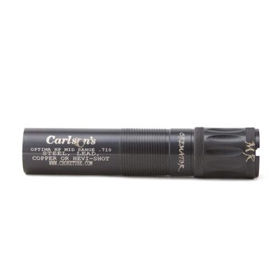 Carlson's Choke Tubes 12 Gauge for Beretta Optima HP [ Mid Range | 0.718 Diameter ] Blued Steel | Cremator Non-Ported Waterfowl Choke Tube | Made in USA
