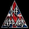 American Classics Def Leppard 80s Heavy Metal Band RocknRoll Brit Flag Logo Adult Raglan T-Shirt (Vintage Black/Premium Heather) view 3
