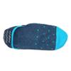 Marcoliani Milano Invisible Touch Polka Dot Pima Cotton Mens Socks, (One Size) Blue view 3