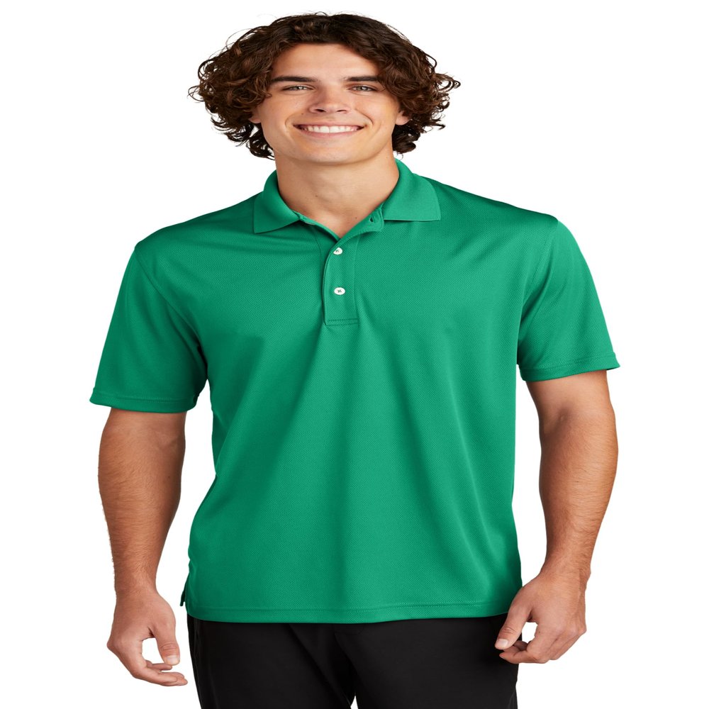 SPORT-TEK Unisex Dri-Mesh Polo Kelly Green