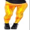 Sister Amy Women's Digital Galaxy Printted Ankle Elastic Tights Legging Drops US L view 1