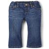 The Children's Place Baby Girls and Toddler Girls Basic Bootcut Jeans, Indigo Stone, 5T view 1