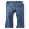 The Children's Place Baby Girls and Toddler Girls Basic Bootcut Jeans, Indigo Stone, 5T view 3