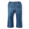 The Children's Place Baby Girls and Toddler Girls Basic Bootcut Jeans, Indigo Stone, 5T view 4