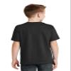 Hanes Authentic Tagless Kid`s Cotton T-Shirt Black view 4