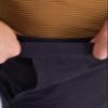 Haggar Men's Stretch Comfort Cargo Flat Front Short, Black, 42 view 4