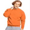 7.8 oz. 50/50 Fleece Crew (P1607) Safety Orange, 5XL