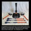 Sledgebats SB-23 Training Bat, Navy/Red view 2