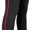 CHAMPRO womens Low-rise Youth Softball With Tournament Traditional Low Rise Pant w/Braid, Black, Scarlet Pipe, Large US view 4
