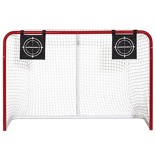 Winnwell Top Corner Hockey Targets - Practice with Two Shooting Target for Ice Hockey Pucks & Street Hockey Balls - (2 Pack)