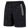 Colygamala Men's Summer Quick Dry Shorts Running/Training Shorts with Zip Pockets Black view 1