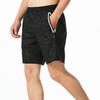 Colygamala Men's Summer Quick Dry Shorts Running/Training Shorts with Zip Pockets Black view 4