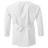 7 Encounter Unisex Multifunctional Long Sleeves Wrap Smock White Size 2XL/3XL view 2