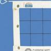 BuyBocceBalls Listing - Carron Super Pro Volleyball Net, 32' X 3', 36 Nylon, 1/4" Steel Cable top, Poly Rope Bottom (30312) view 1