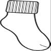 Classroom School Uniforms Big Girls/Junior Triple Roll Socks, White, XL view 2