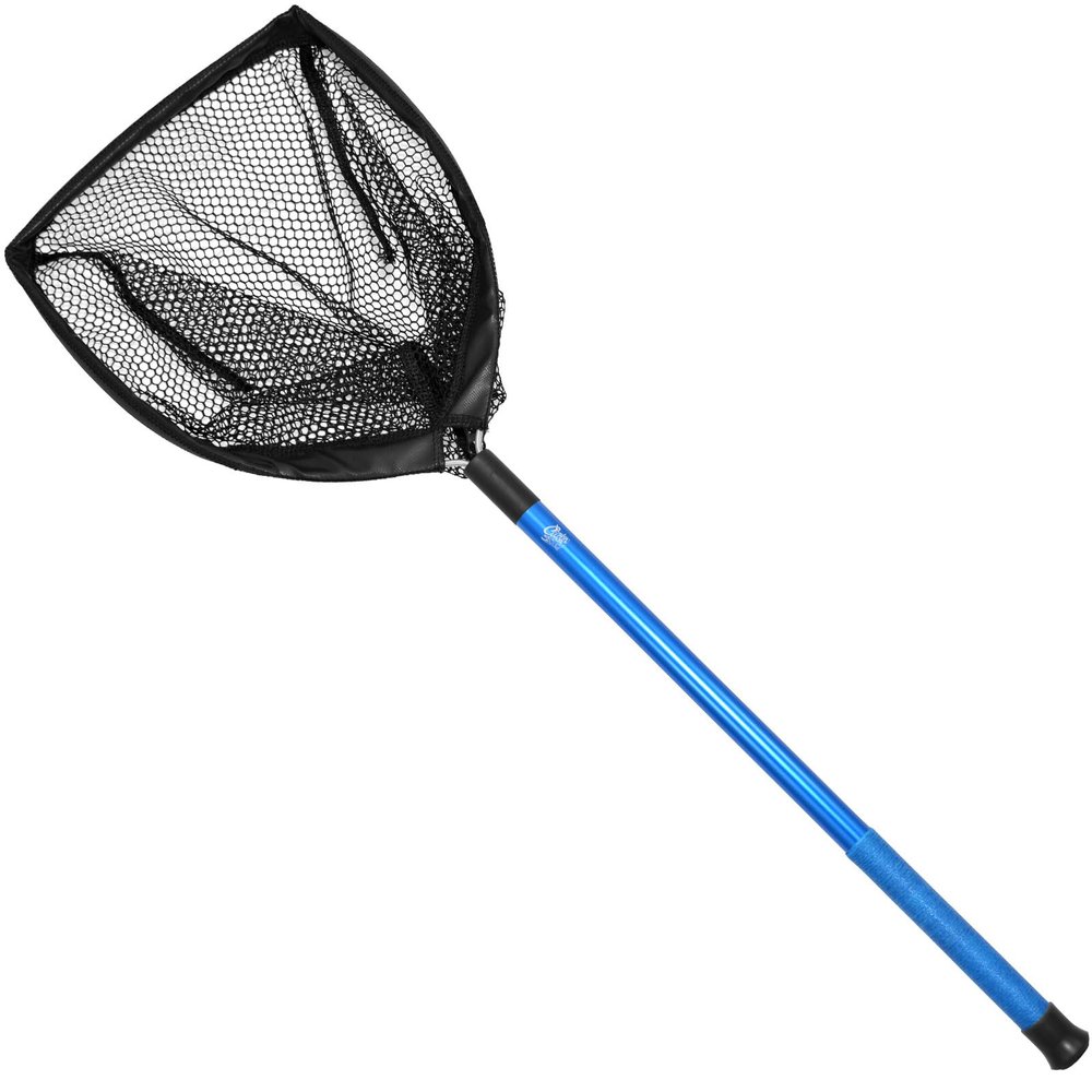 CUDA Baitwell Fishing Net Durable Lightweight Net Containment System with 18" Aluminum Handle, Non-Slip Grip & Replaceable Net for Saltwater & Freshwater Use
