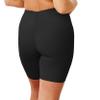 Maidenform womens Cover Your Bases Smoothing Short Dm0035 shapewear half slips, Black, XX-Large US view 3