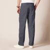 Amazon Essentials Men's Classic-Fit Wrinkle-Resistant Pleated Chino Pant (Available in Big & Tall), Charcoal, 40W x 29L view 2