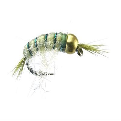 Montana Fly Company Beadhead Scud - Olive - Size 14-1/2 Dozen
