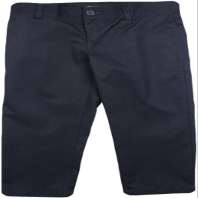 Armando Martillo Boys Brushed Cotton Flat Front Adjustable Waist Pants - Navy, 6X