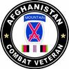 10th Mountain Division Afghanistan with Ribbon view 1