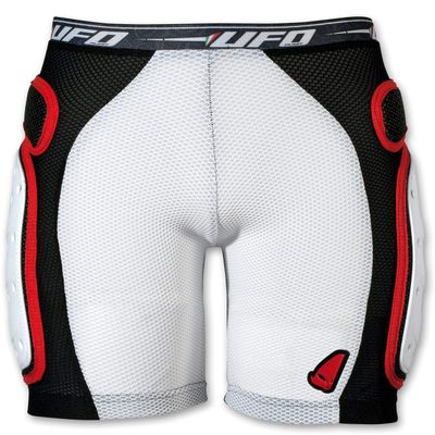 UFO PLAST PI06281 Made in Italy Plastic Padded Shorts/Size: XL/Color: Red