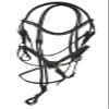 Rhinegold Anatomic Mexican Bridle - Cob - Havana view 1