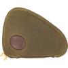 MidwayUSA Waxed Canvas Pistol Case Large Olive Brown
