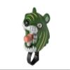 ABUS Crazy Safety Bicycle Bell Unisex Children, Children's, Tiger, green view 1