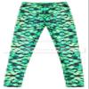 Sister Amy Women's Digital Animal Printed Ankle Elastic Tights Legging Wateweed US XL view 3
