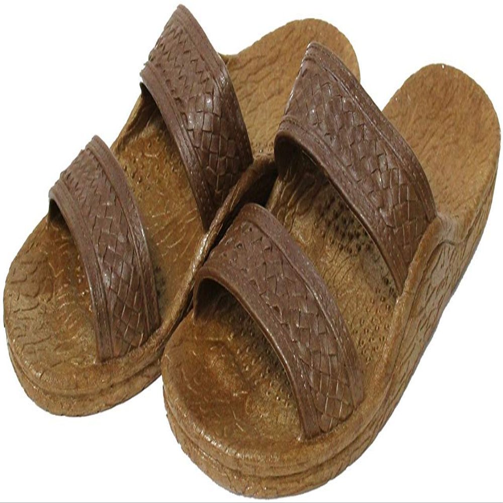 Pali Hawaii Size 12 Tan Classic Jesus Sandals Slides