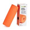 BLACKROLL - Mini Flow Foam Roller, Portable Massage Tool for Feet, Hands, and Arms, Ideal for Travel and Plantar Fasciitis Relief, Great for Exercise, Massage, and Muscle Recovery, 6" x 2", Orange view 1