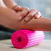 BLACKROLL - Mini Flow Foam Roller, Portable Massage Tool for Feet, Hands, and Arms, Ideal for Travel and Plantar Fasciitis Relief, Great for Exercise, Massage, and Muscle Recovery, 6" x 2", Orange view 2