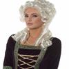 Halloween Cosplay Renaissance Queen Silver White Fantasy Party Wig H0156 view 1