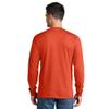 Port & Company - Long Sleeve Core Cotton Tee 3XL Orange view 2