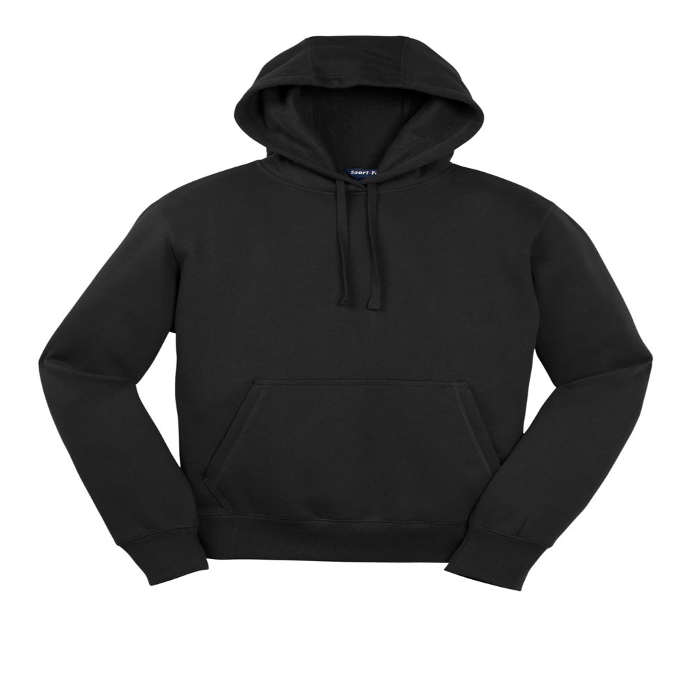 SPORT-TEK Unisex Pullover Hooded Sweatshirt Black