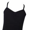 FEESHOW Girls Sleeveless Cross/Cutout Back Gymnastics Camisole Leotard Sports Tank Tops Ballet Dance wear Costumes Black 3-4 view 4