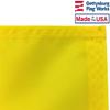 12X18" Quarantine Flag, 200 Denier All-Weather Nylon, for sailing and boating port entry, Made in USA view 2