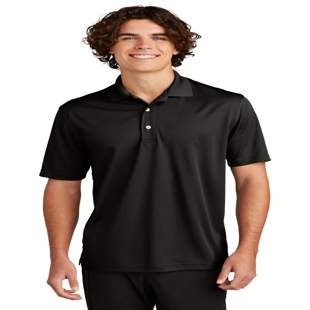 SPORT-TEK Unisex Dri-Mesh Polo Black