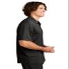 SPORT-TEK Unisex Dri-Mesh Polo Black view 2