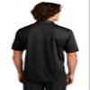 SPORT-TEK Unisex Dri-Mesh Polo Black view 3