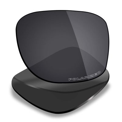 Mryok+ Polarized Replacement Lenses for Oakley Big Taco OO9173 - Stealth Black